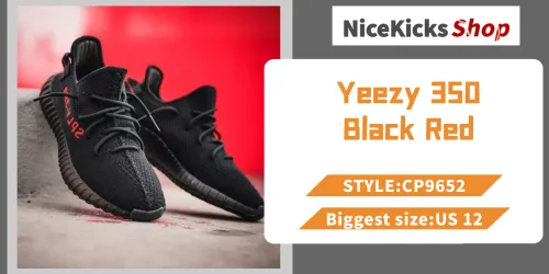Perfectkicks Yeezy Boost 350 V2 Black Red,CP9652 from Nicekicksshop