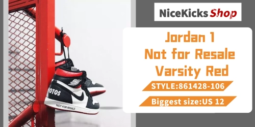 Perfectkicks Jordan 1 Retro High "Not for Resale" Varsity Red,861428-106