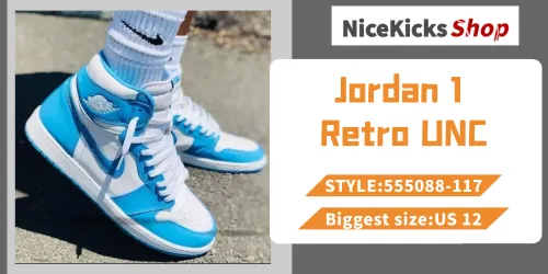 Perfectkicks Jordan 1 Retro OG UNC,555088-117 from Nicekicksshop