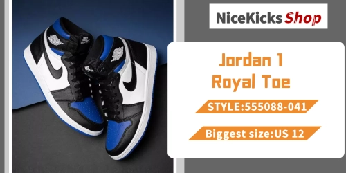Perfectkicks Jordan 1 Retro High Royal Toe,555088-041