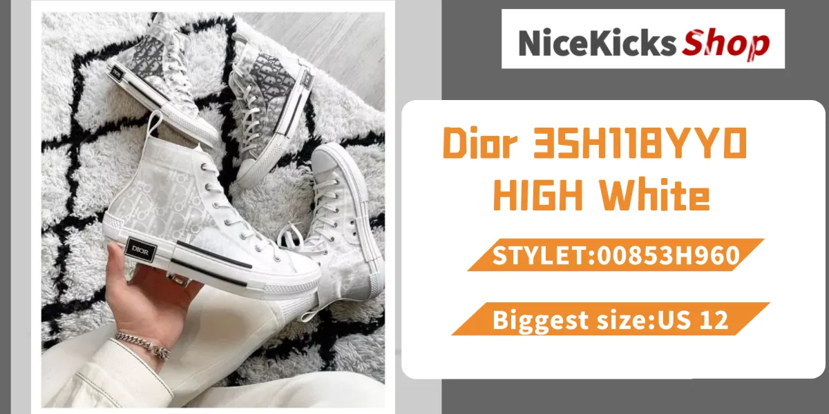 Perfectkicks Dior 3SH118YYO HIGH White,T00853H960