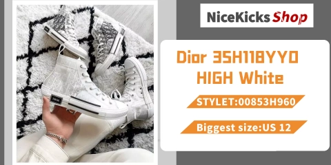 Perfectkicks Dior 3SH118YYO HIGH White,T00853H960