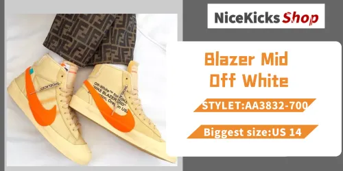 Perfectkicks Blazer Mid Off White All Hallow's Eve,AA3832-700