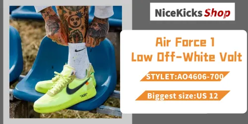 Perfectkicks Air Force 1 Low Off-White Volt,AO4606-700