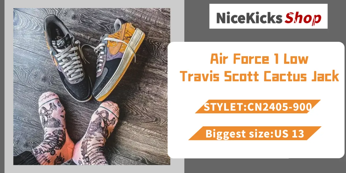 Perfectkicks Air Force 1 Low Travis Scott Cactus Jack,CN2405-900