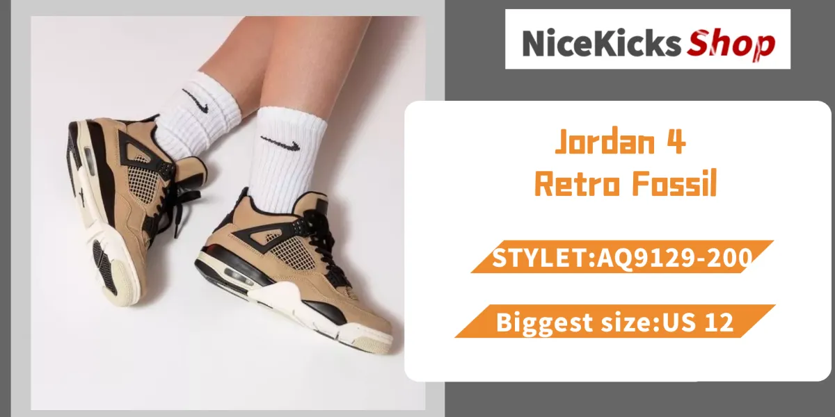 Perfectkicks Jordan 4 Retro Fossil,AQ9129-200