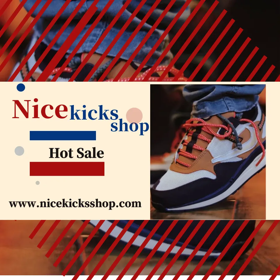Nicekicksshop Hot sale-Travis Scott x Nike Air Max 1“Baroque Brown”