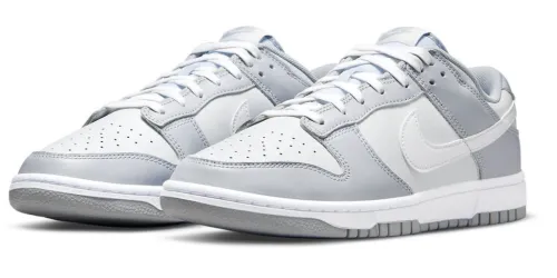 Nike Dunk Low's New Grey/White Colorway Is Officially Unveiled