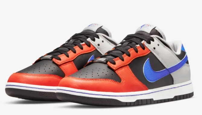 Dunk Low Tops Racer Blue and Orange