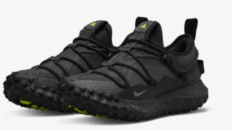 Vibrant “Volt” Animates This Stealthy Nike ACG Mountain Fly Low GTX SE
