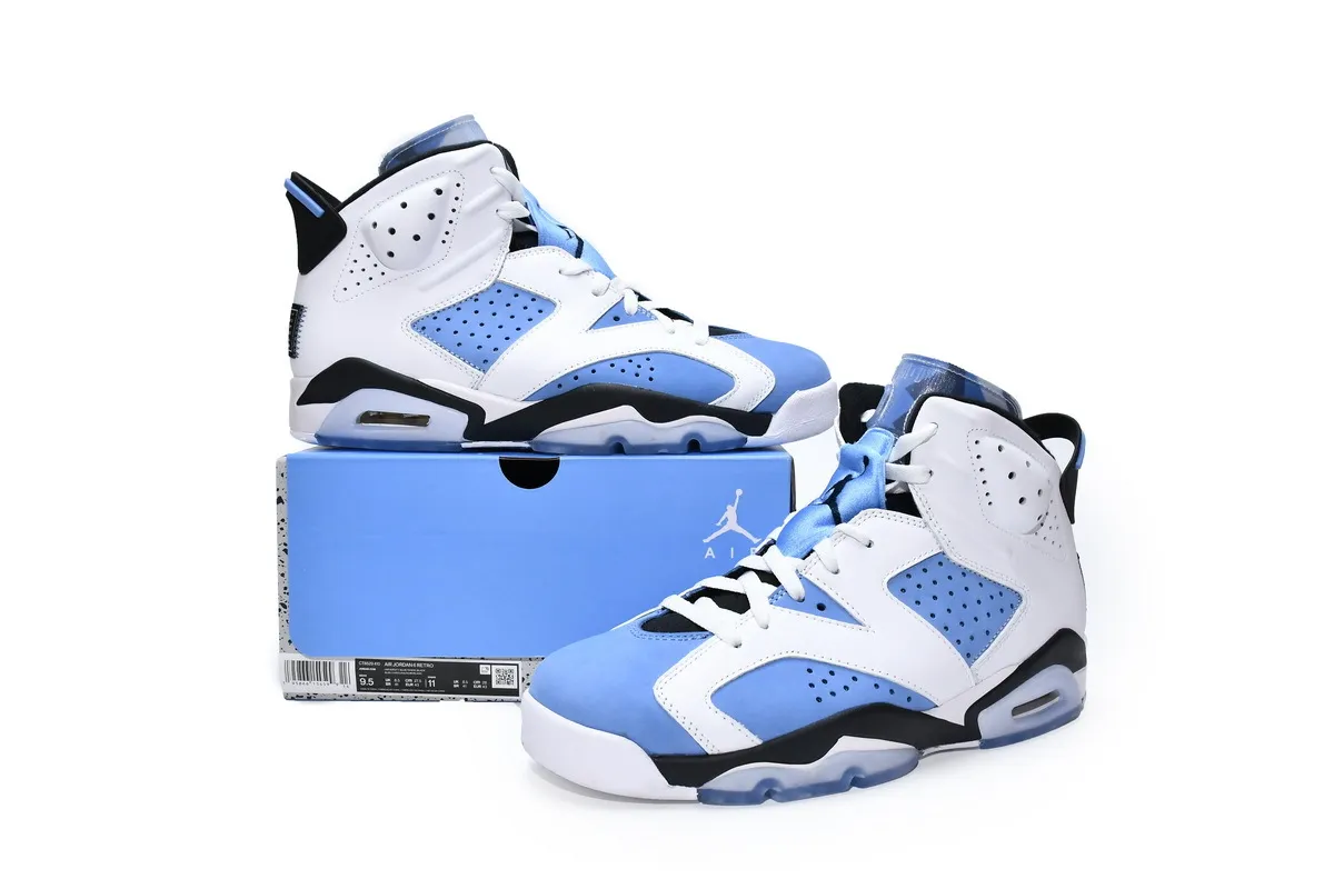 Official Images Of The Air Jordan 6 “UNC”,CT8529-410