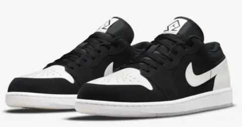 Air Jordan 1 Low Top SE Black and White