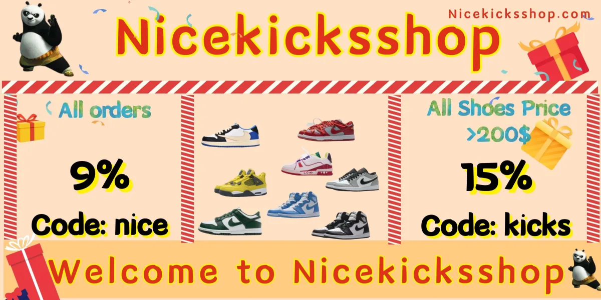 The Promotion On Nicekicksshop
