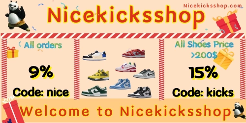 The Promotion On Nicekicksshop