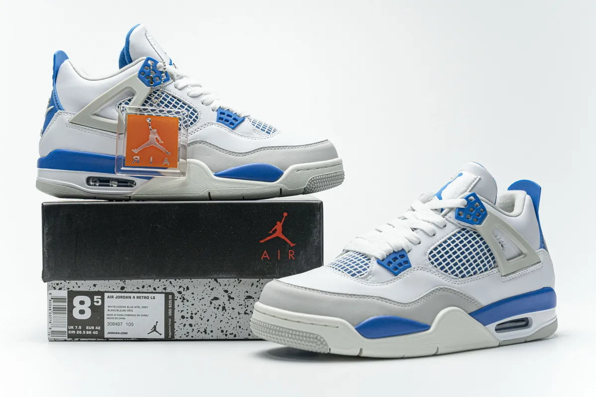 Sneaker Talk: Air Jordan 4 “Military Blue”, (2012),308497-105