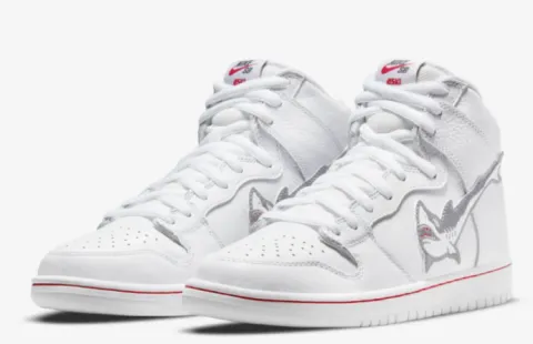 SB Dunk Pumps Pro White and Cool Grey