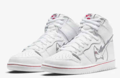 SB Dunk Pumps Pro White and Cool Grey