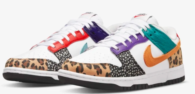 New Release Women's Dunk Low Tops Patchwork