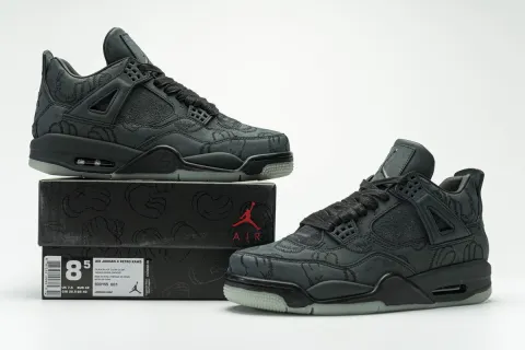 Jordan 4 Retro Kaws Black