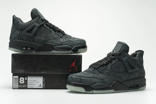 Jordan 4 Retro Kaws Black