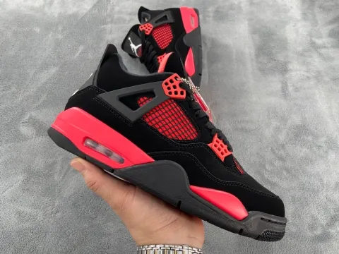 Show More Details of Jordan 4 Retro Red Thunder