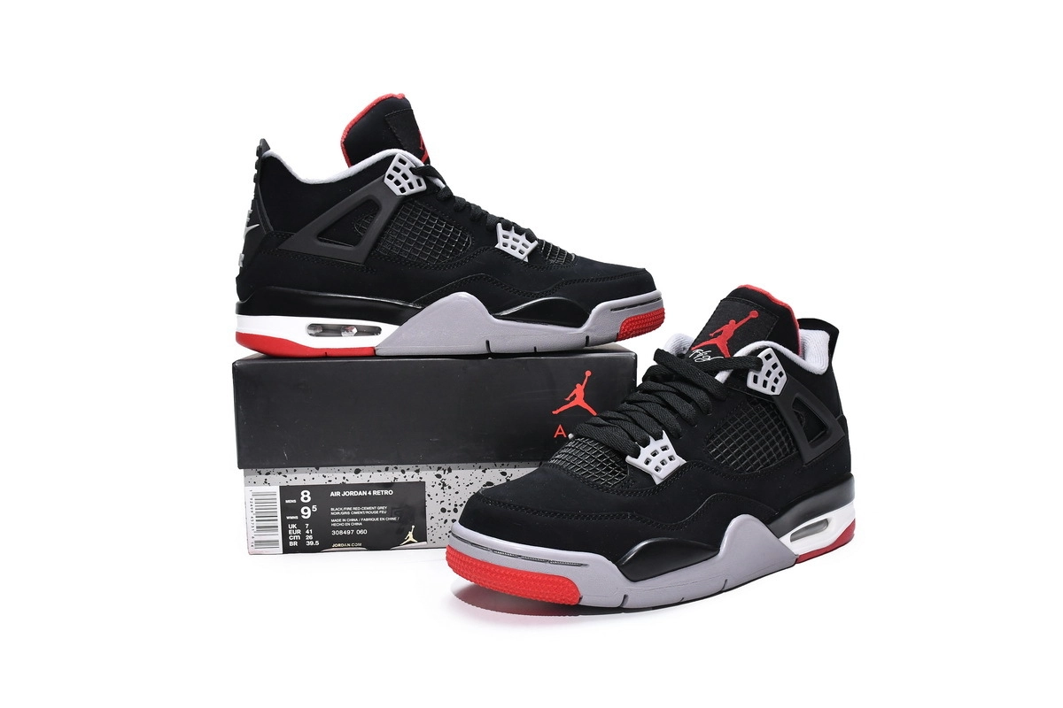 Jordan 4 Retro Bred