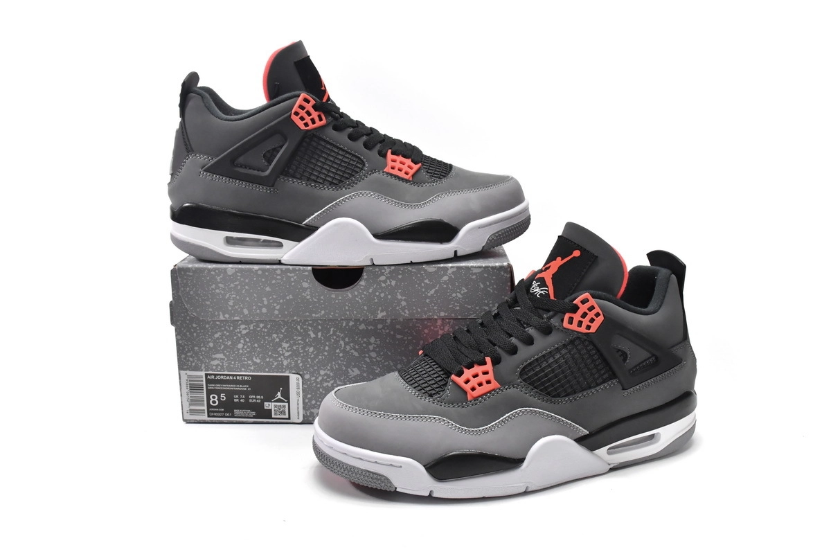 Air Jordan 4 Red Glow Infrared From Nice Kicks Shop