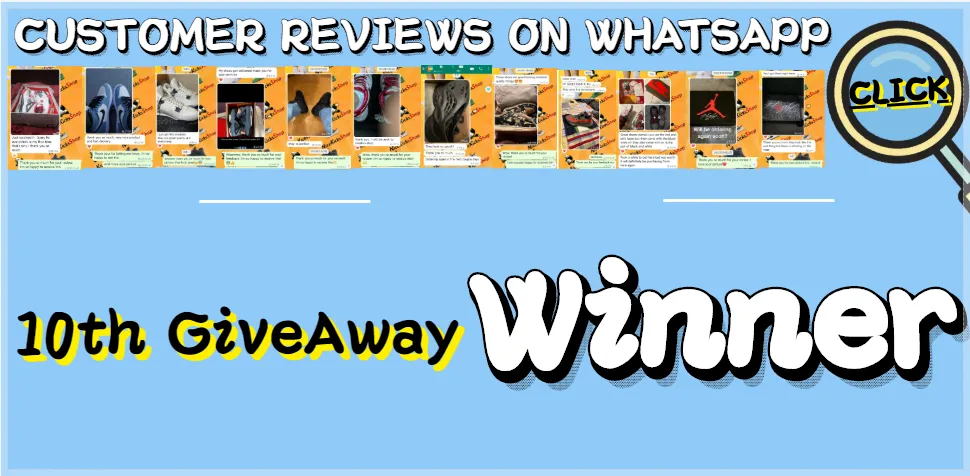 10 GiveAway winner and How to check the customer review