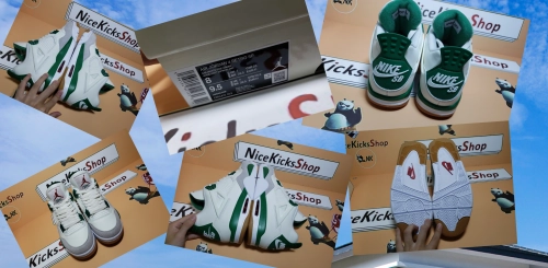 Qc :Jordan 4 Retro SB Pine Green