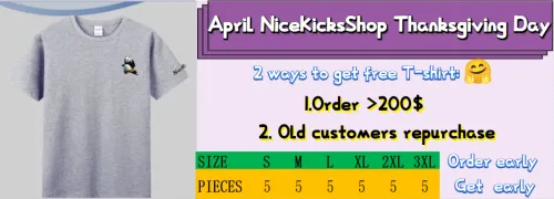 Nicekicksshop Free T-Shirt Sending Continue