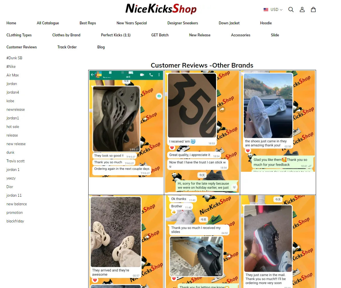 nicekicksshop customer reviews