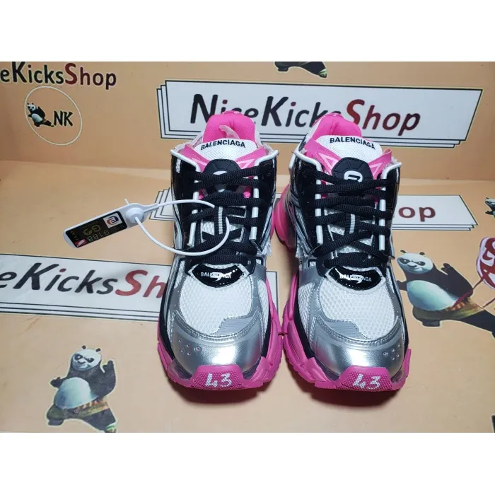Balenciaga 7th Runner Silver Red Reps|nicekicksshop