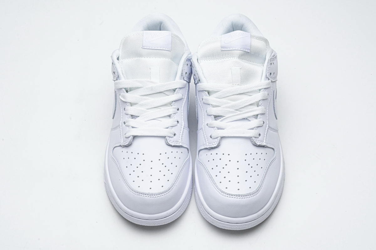 Nike SB Dunk Low Pro All White