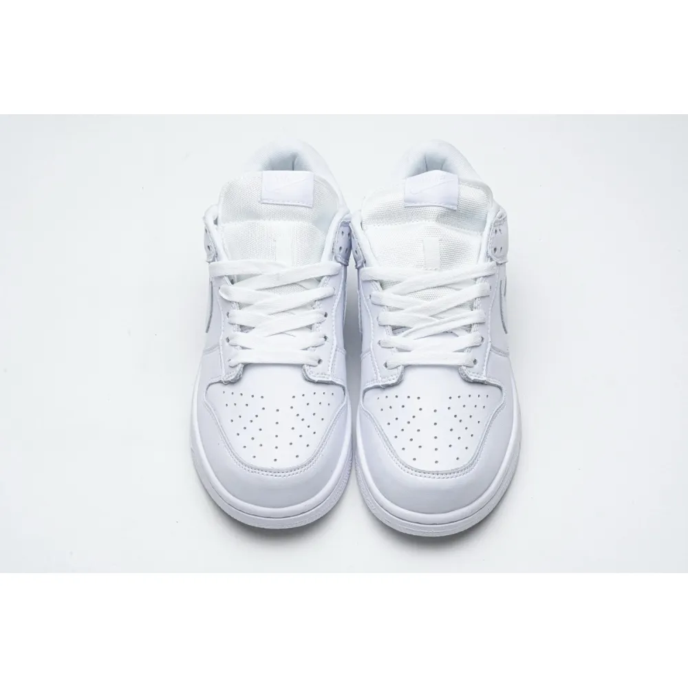 Nike SB Dunk Low Pro All White