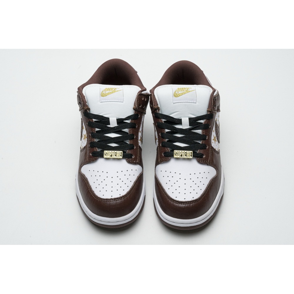Nike SB Dunk Low Supreme Barkroot Brown