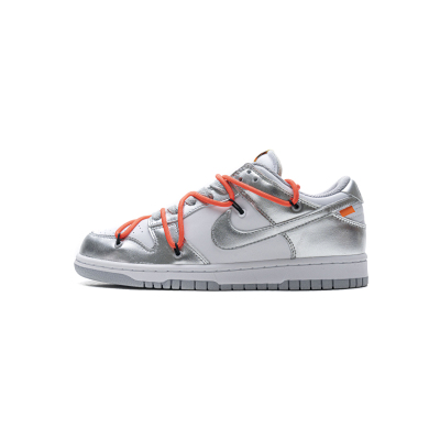 Nike Dunk Low Off-White Silver White CT0856-800 01