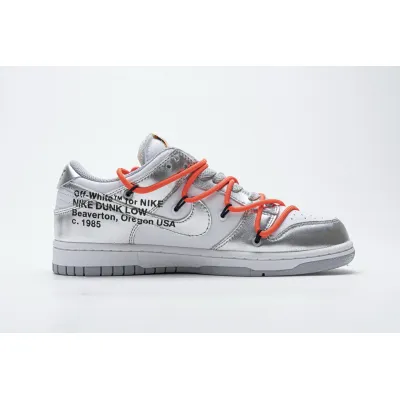 Nike Dunk Low Off-White Silver White CT0856-800 02