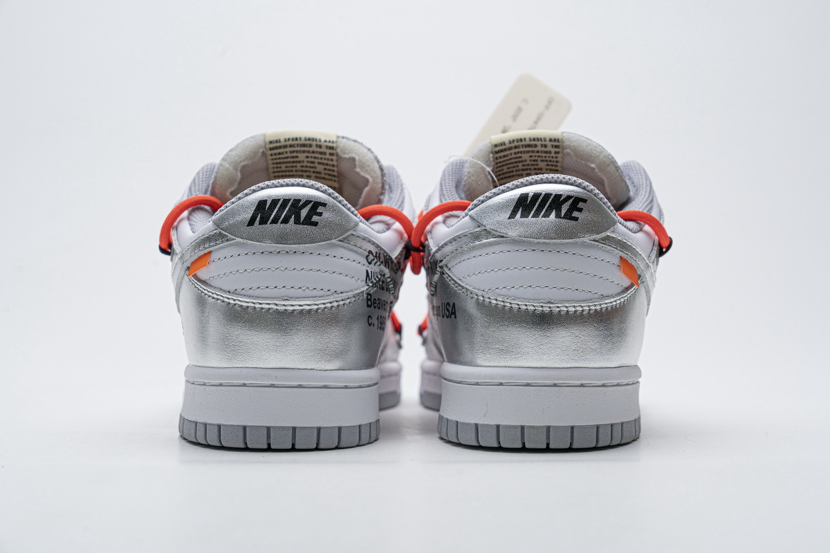 Nike Dunk Low Off-White Silver White