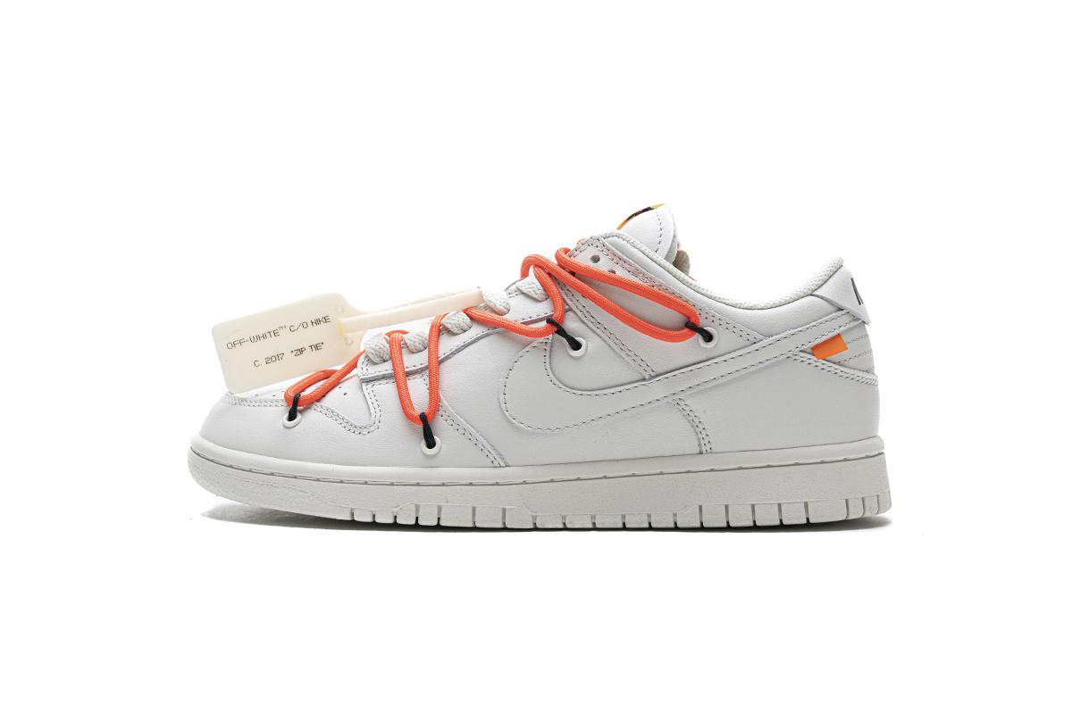 Nike Dunk Low Off-White White Black Orange