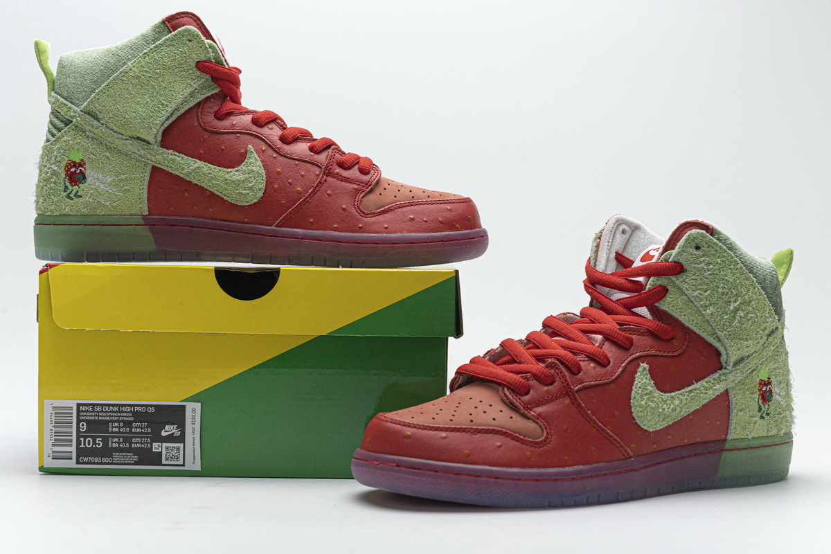 Nike SB Dunk High Strawberry Cough