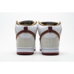 Nike SB Dunk High Sail Bright Crimson