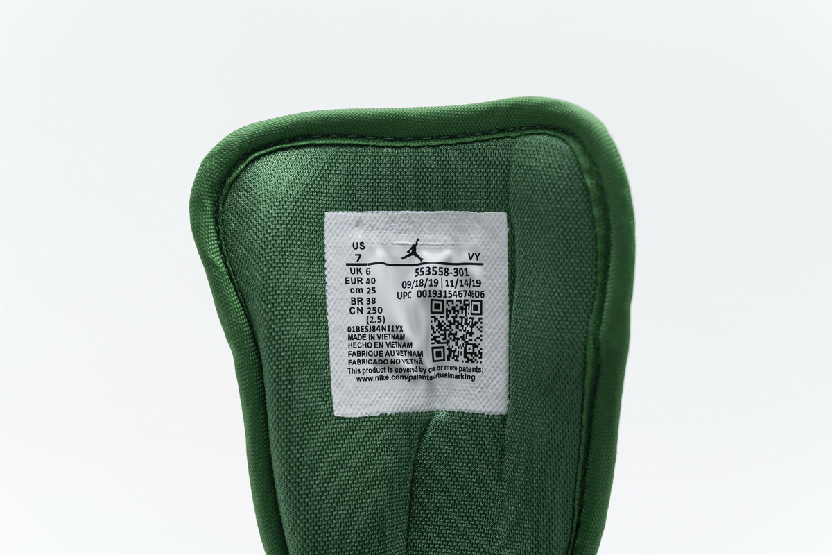 Air Jordan 1 Low Pine Green