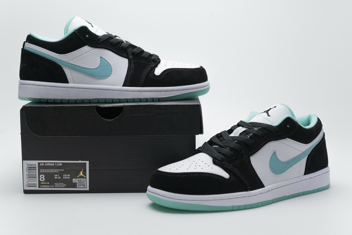 Air Jordan 1 Low Island Green