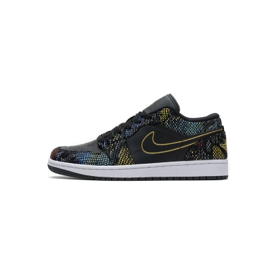 Air Jordan 1 Low Multicolor Snakeskin (W) (2020) CW5580-001 01