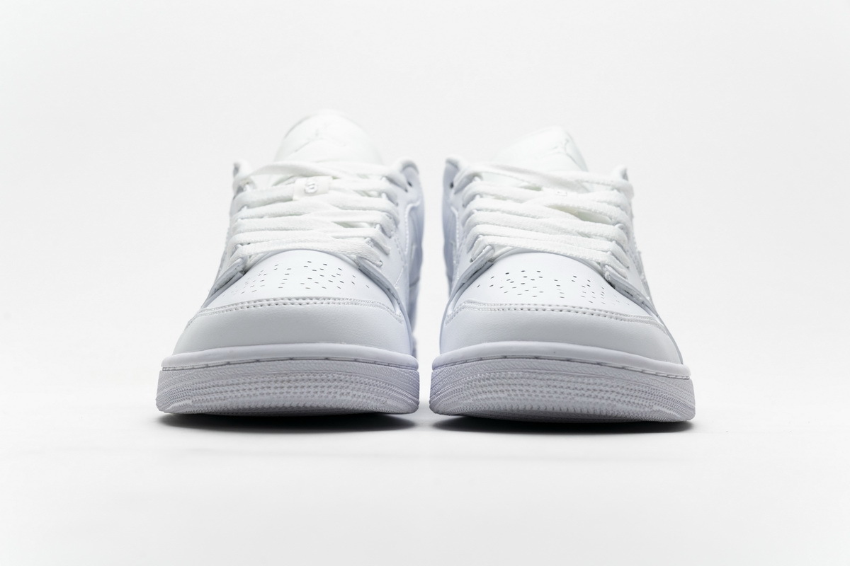 Air Jordan 1 Low White Pure Platnium