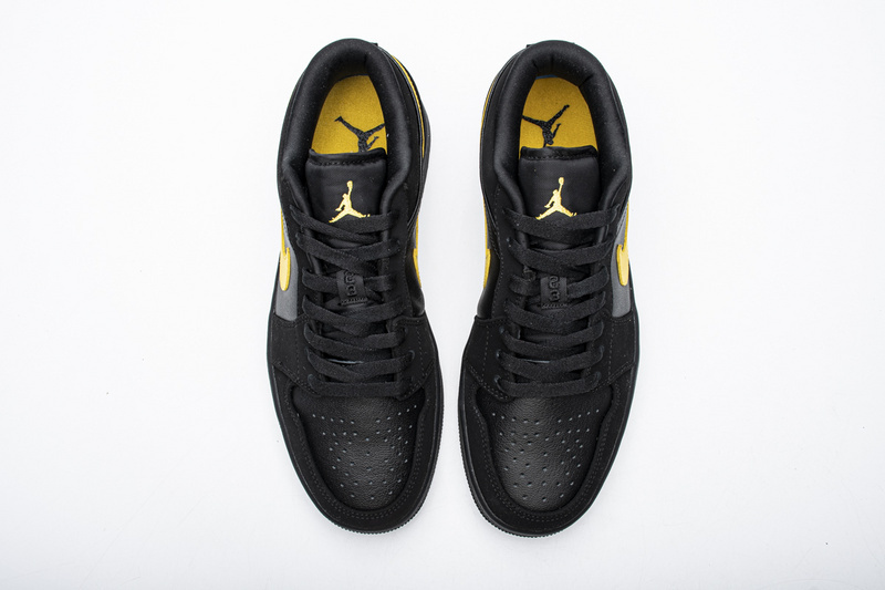 Air Jordan 1 Low Black Gold