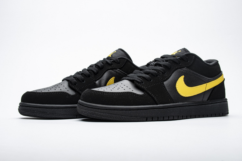 Air Jordan 1 Low Black Gold