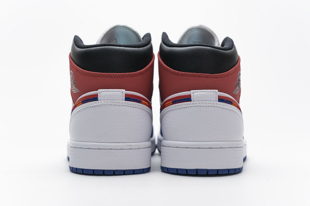 Air Jordan 1 Mid Multi-Color Swoosh