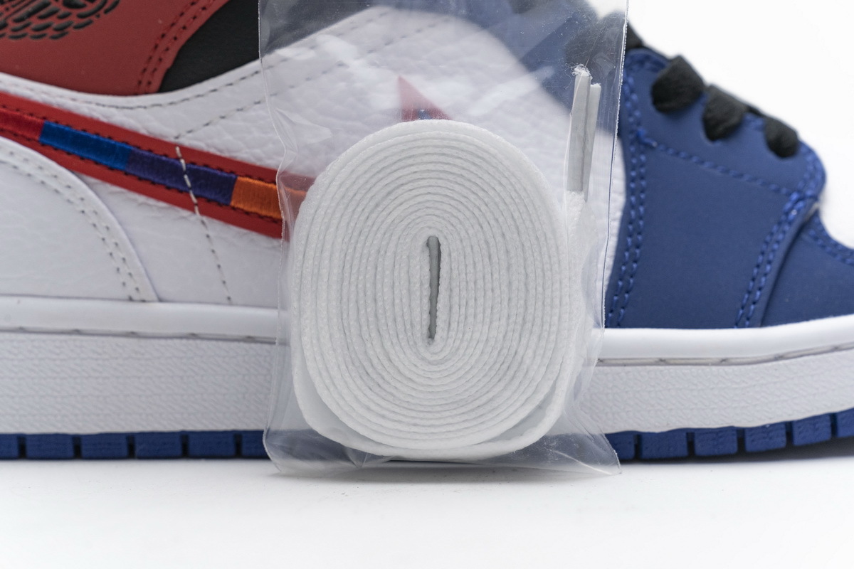 Air Jordan 1 Mid Multi-Color Swoosh