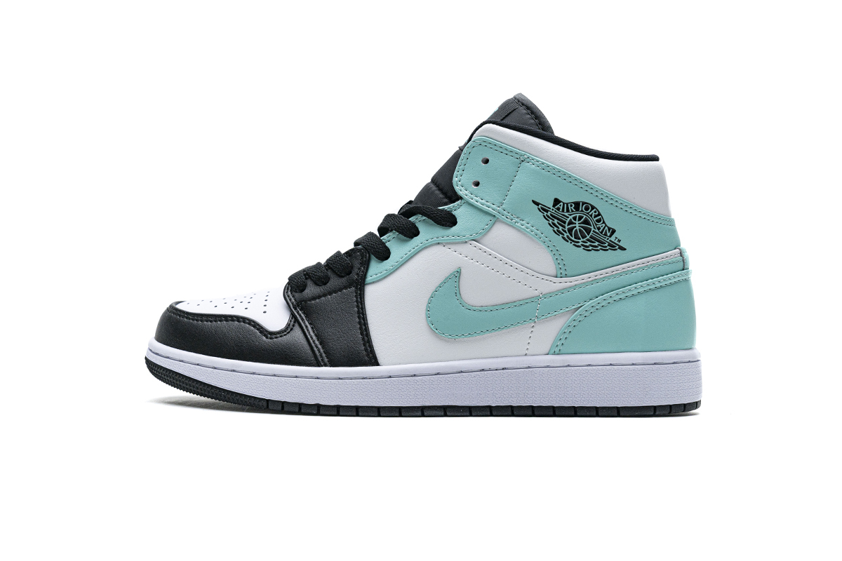 Air Jordan 1 Mid Island Green 